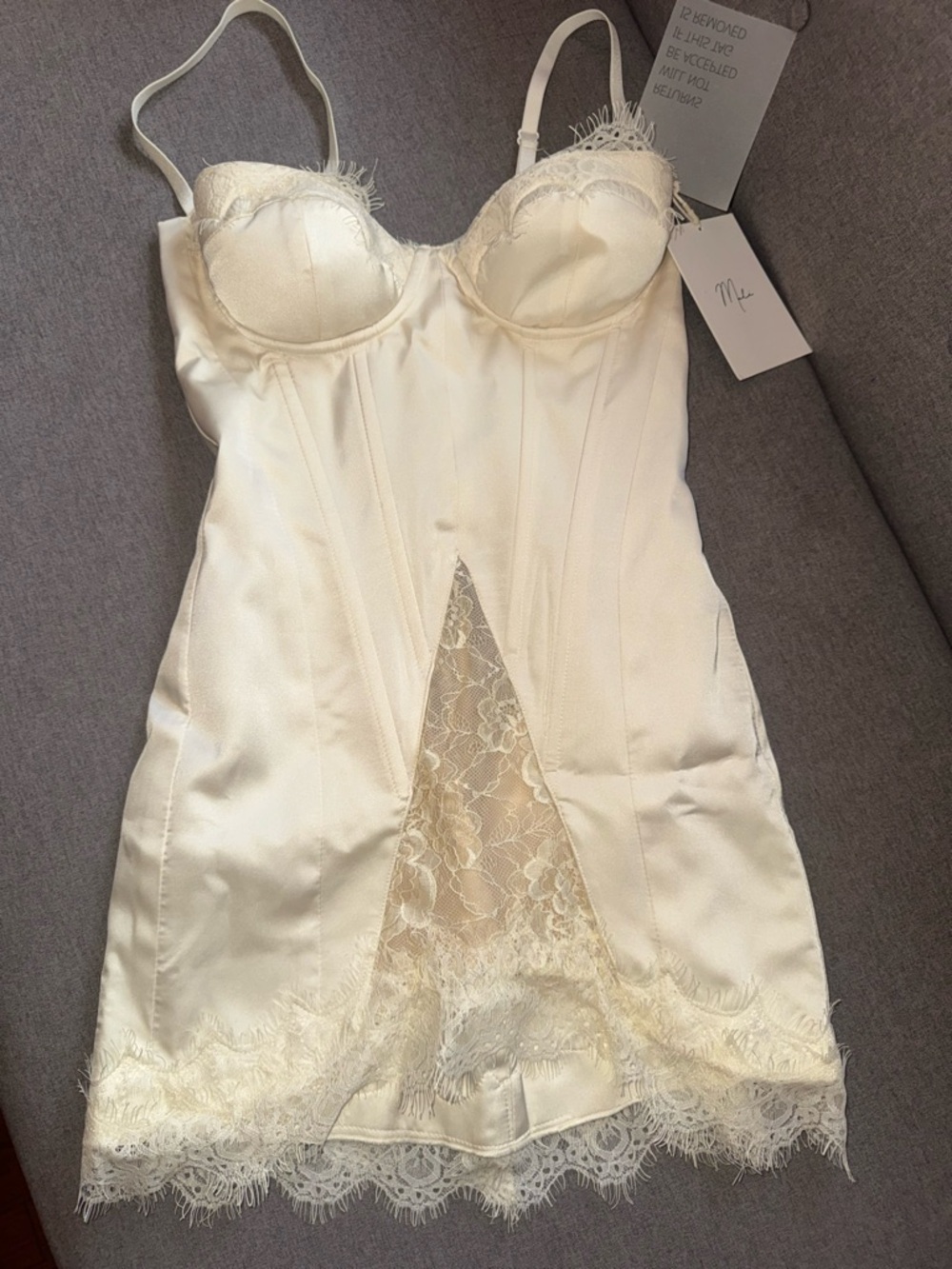 Mali Marea Emi Corset Mini Dress BRAND NEW WITH TAGS 💛✨ - Picture 7 of 15